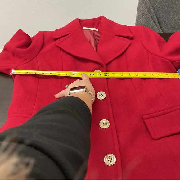 NWT! Michael Kors Wool Pea Coat - Picture 7 of 7